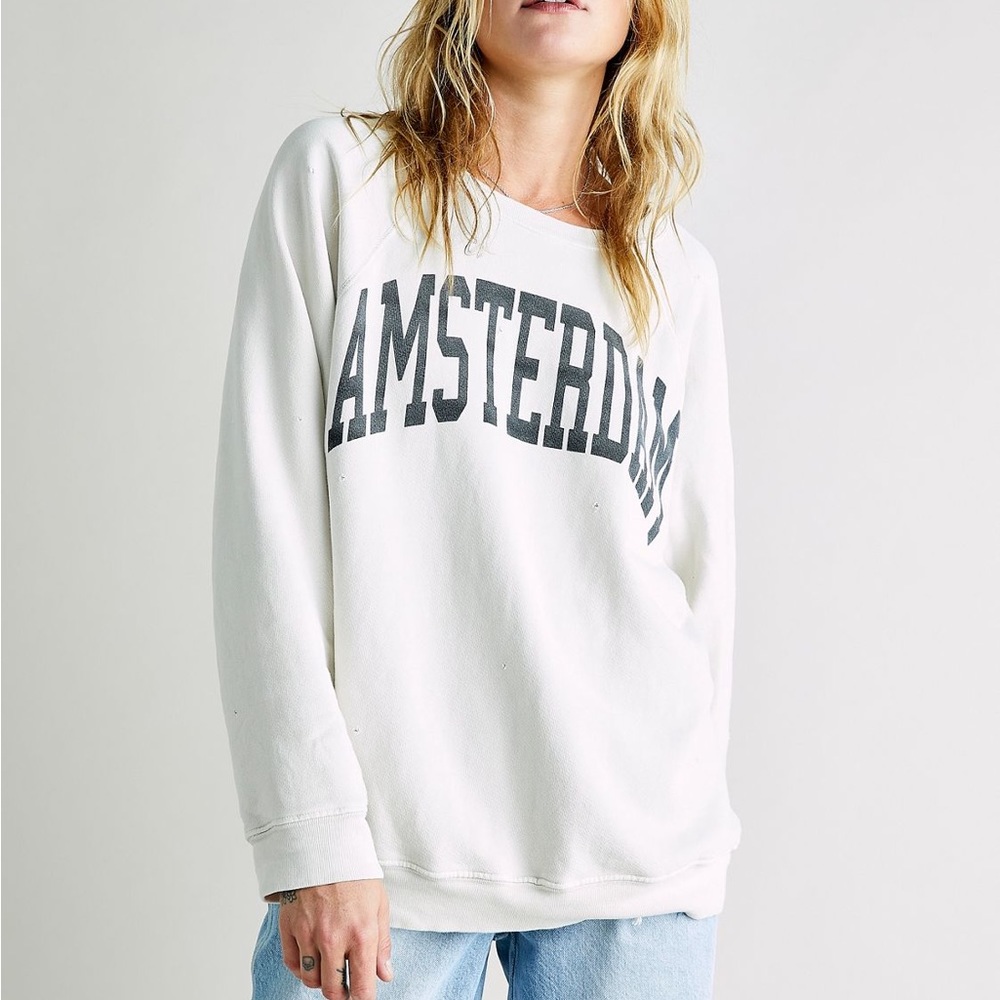 Original Retro Brand Amsterdam Crewneck Free People  Small
